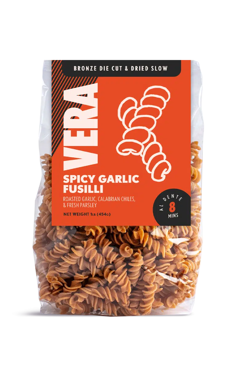 Spicy Garlic Fusilli